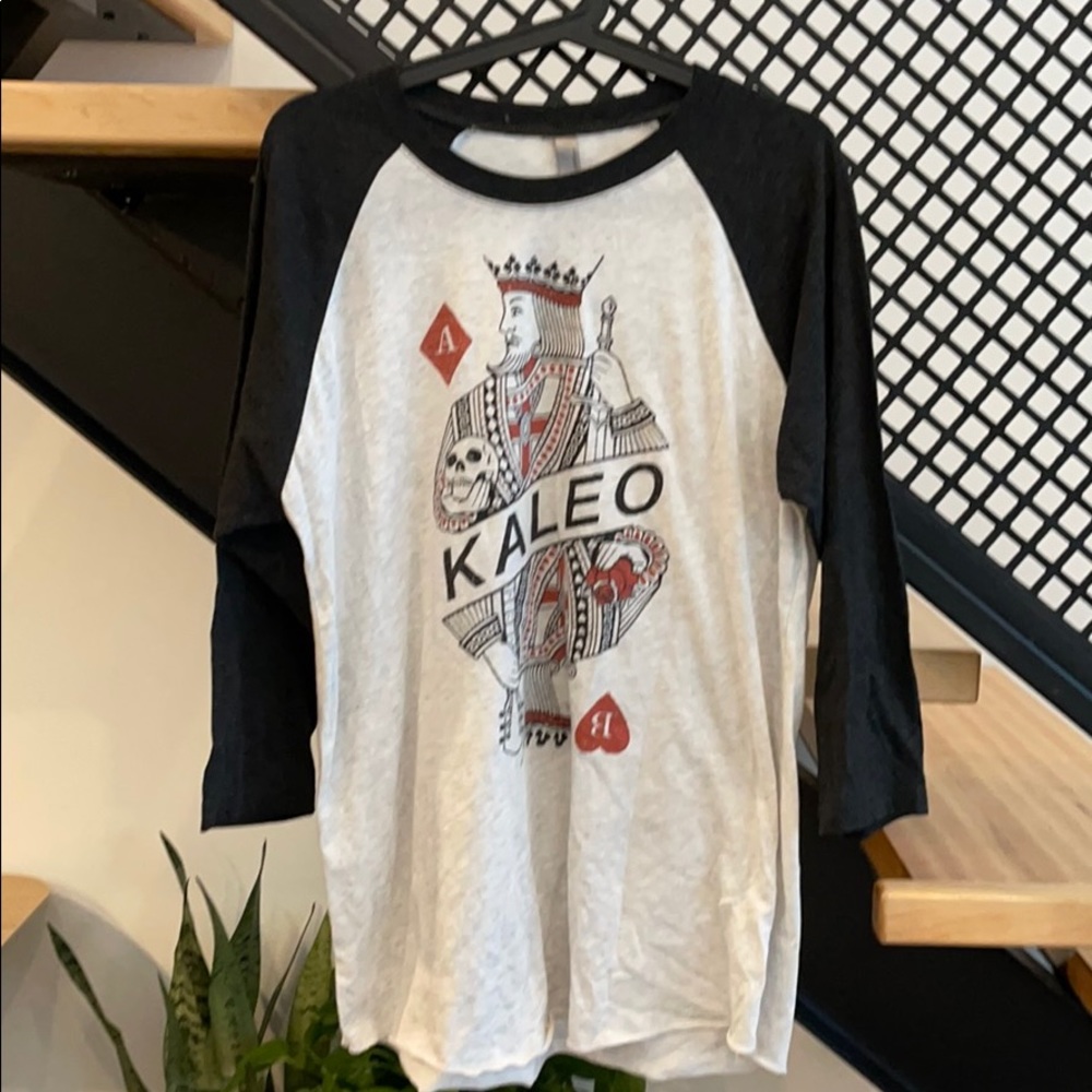 Kaleo concert baseball tee